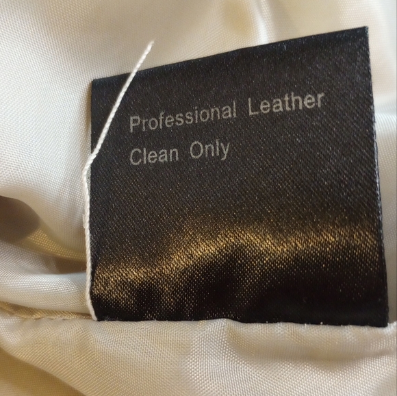 Vintage D2K 100% Suede Leather Tan Blazer Lined Jacket Shine Distress Factory M - Picture 8 of 12